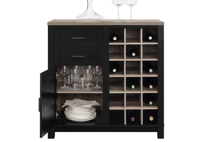 Dorel Carver Bar Cabinet