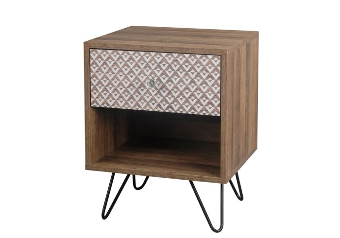 LPD Casablanca 1 Drawer Lamp Table