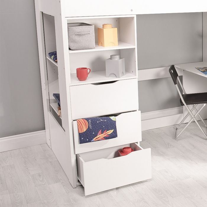 Flair Furnishings Cosmic Wardrobe White