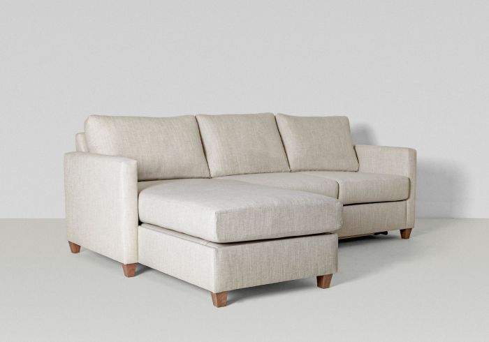 Gainsborough Inca Sofa Bed incorporates a chaise fibre filled seat and back cushions pocket mattress slatted base