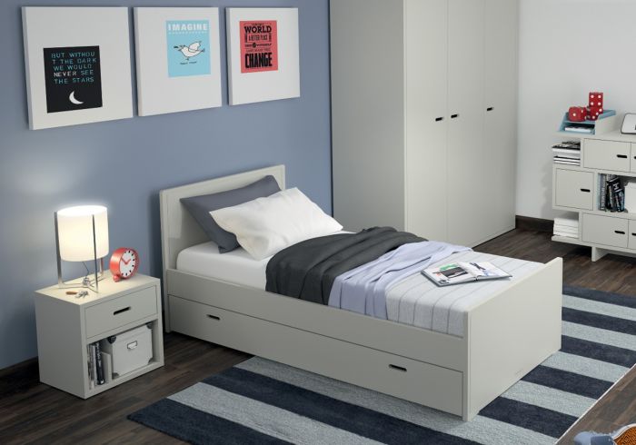 Mathy By Bols Madaket Single Bed and Optional Trundle
