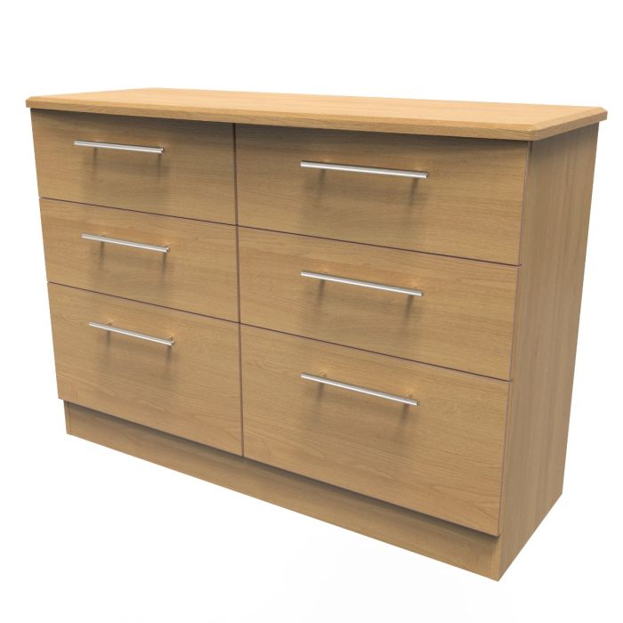 Welcome Furniture Sherwood 6 Drawer Midi Chest