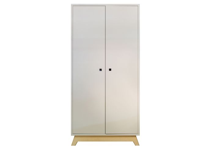 Mathy By Bols Madavin 2 Door Wardrobe with Natural Legs