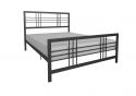 Dorel Burbank Black Metal Bed