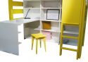 Mathy by Bols Dominique 186 Highsleeper with Bookcase
