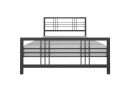 Dorel Burbank Black Metal Bed