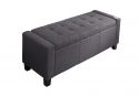 GFW Verona Ottoman Bench Charcoal