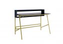 Alphason Morgan Smoked Glass Top Desk