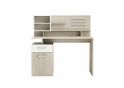 Flair Malicia Desk Oak/White