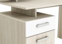 Flair Malicia Desk Oak/White