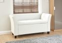 GFW Verona Window Seat White PU