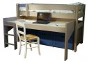 Mathy by Bols Dominique Mid Sleeper Bed with Drawers & Desk
