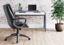 Alphason Mayfield Office Chair Black Leather