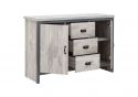 GFW Boston 2 Door 3 Drawer Sideboard