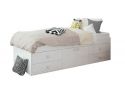 Kidsaw Arctic Multi Drawer Single Bed White