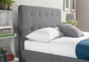 GFW Ashbourne Grey Fabric Bed Frame