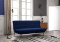 Limelight Astrid Fabric Sofa Bed contemporary design available in Navy blue Olive green and Grey deep padded seat and backrest