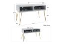 Novogratz Athena 42" TV Stand Marble