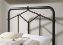 Flintshire Furniture Axton Black Metal Bed Frame