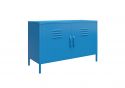 Novogratz Cache 2 Door Metal Locker Accent Cabinet