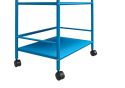 Novogratz Cache Metal Rolling Cart