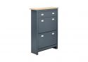 GFW Lancaster 2 Drawer 1 Drawer Shoe Cabinet