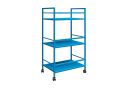 Novogratz Cache Metal Rolling Cart