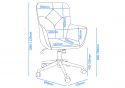 Alphason Benjamin Grey Fabric Office Chair