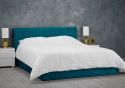 LPD Berlin Teal Velvet Ottoman Bed Frame