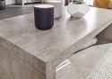 GFW Bloc Coffee Table with Shelf Modern minimalist design concrete effect malamine finish