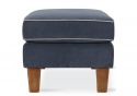 Dorel Bowen Ottoman With Contrast Welting