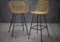 LPD Rafferty Carver Wooden Barstool (Pack of 2)