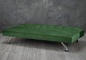 LPD Brighton Green Fabric Sofa Bed