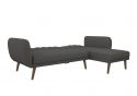 Dorel Brittany Sectional Sofa Bed