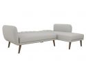 Dorel Brittany Sectional Sofa Bed