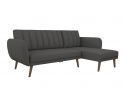 Dorel Brittany Sectional Sofa Bed