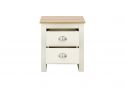 GFW Lancaster 2 Drawer Bedside