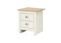 GFW Lancaster 2 Drawer Bedside