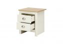 GFW Lancaster 2 Drawer Bedside