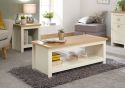 GFW Lancaster Coffee Table With Shelf