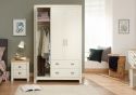 GFW Lancaster 3 Door 2 Drawer Wardrobe