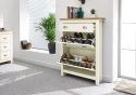 GFW Lancaster 2 Drawer 1 Drawer Shoe Cabinet