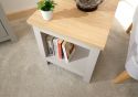 GFW Lancaster Side Table With Shelf