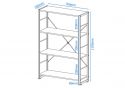 Alphason Cabrini Bookcase