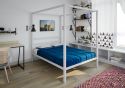 Dorel Modern Metal Canopy Bed