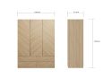 GFW Catania 3 Door 4 Drawer Wardrobe