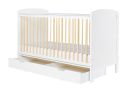 Ickle Bubba Coleby Classic Scandi Cot Bed with Under Drawer