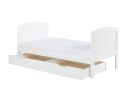 Ickle Bubba Coleby Classic Scandi Cot Bed with Under Drawer