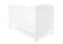 Ickle Bubba Coleby Classic Cot Bed White finish slatted base