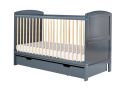 Ickle Bubba Coleby Classic Scandi Cot Bed with Under Drawer